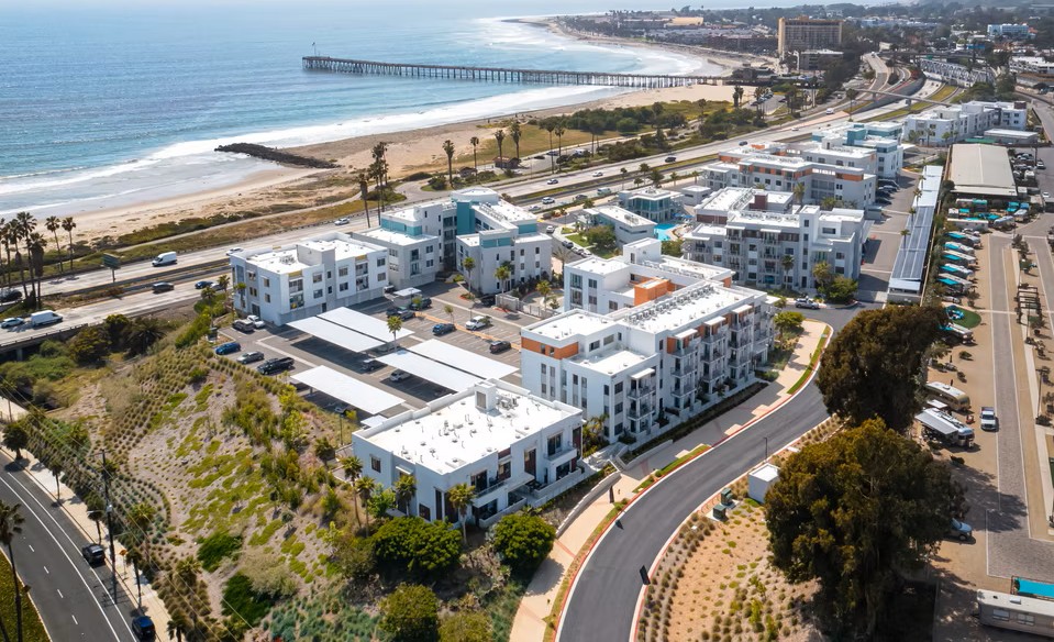 Coastline Ventura site after development — completed apartment community